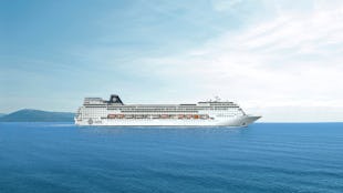 MSC Sinfonia at Sea