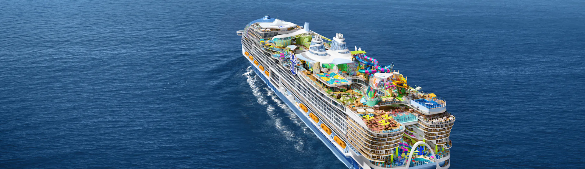 Royal Caribbean's newest Icon Class ship Legend of the Seas.