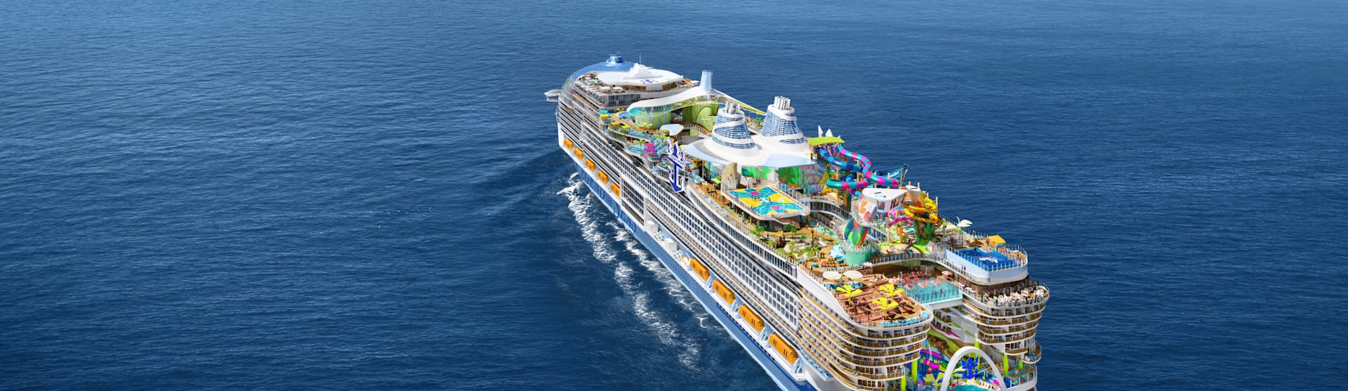 Royal Caribbean's newest Icon Class ship Legend of the Seas.
