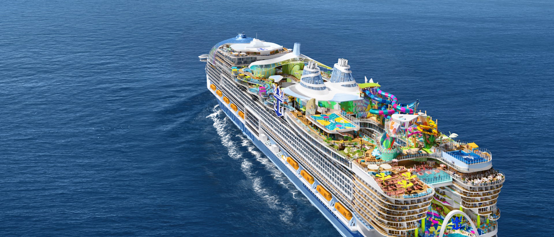 Royal Caribbean's newest Icon Class ship Legend of the Seas.
