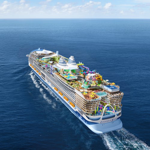 Royal Caribbean's newest Icon Class ship Legend of the Seas.