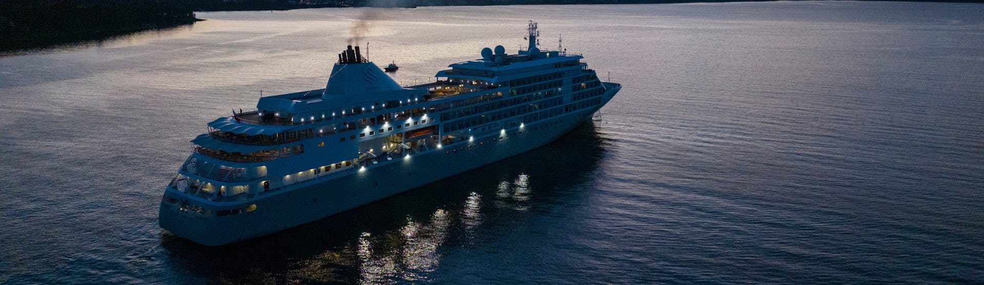 Silver Whisper at Sea