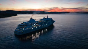Silver Whisper at Sea