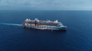 Silver Ray at Sea