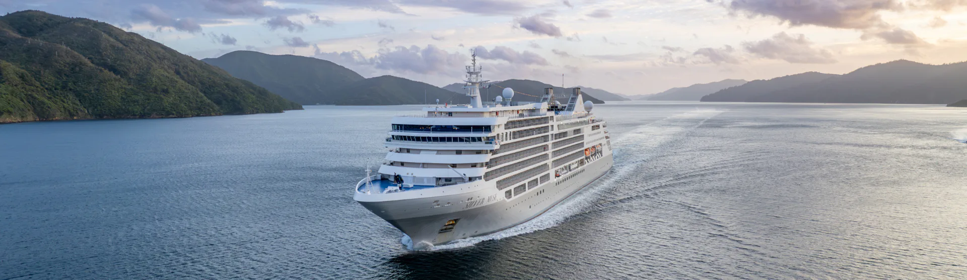 Silver Muse at Sea