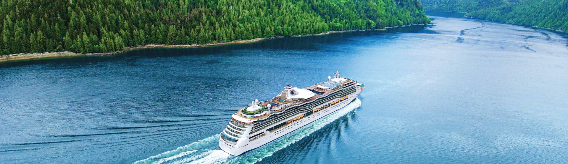 Royal Caribbean's Serenade of the Seas sailing in Alaska