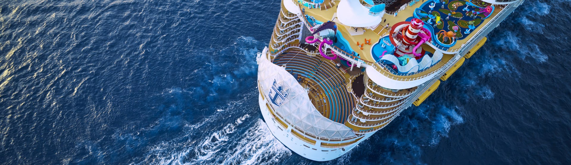 Royal Caribbean's Utopia of the Seas at sea