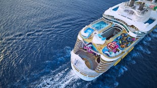 Royal Caribbean's Utopia of the Seas at sea