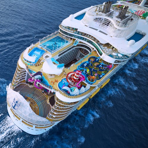 Royal Caribbean's Utopia of the Seas at sea