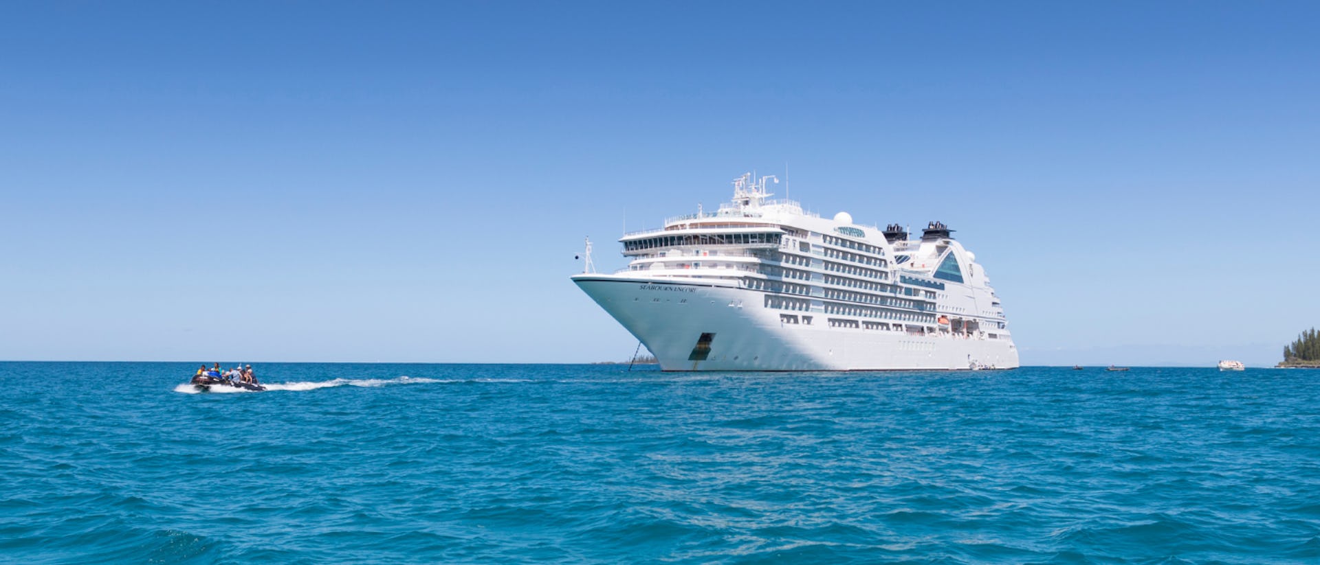 Seabourn Encore at Sea