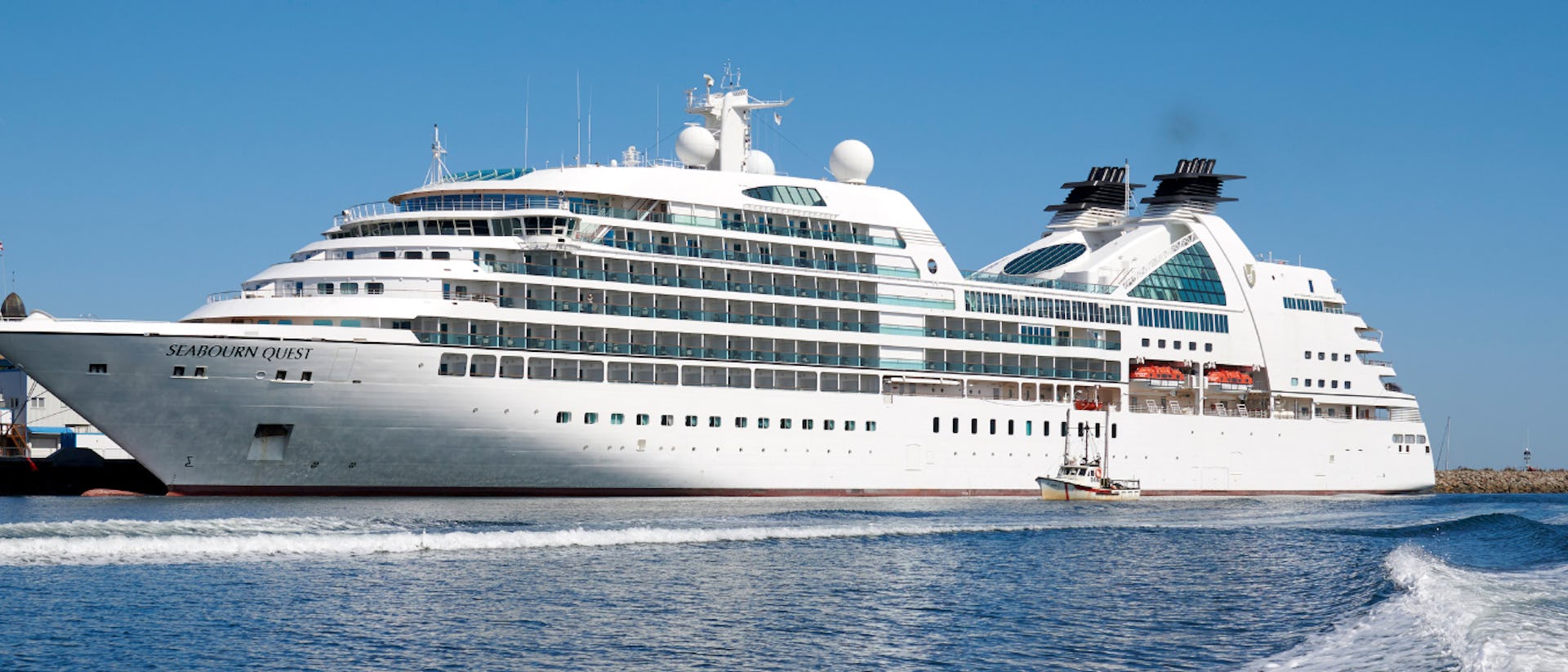 Seabourn Quest in the Caribbean