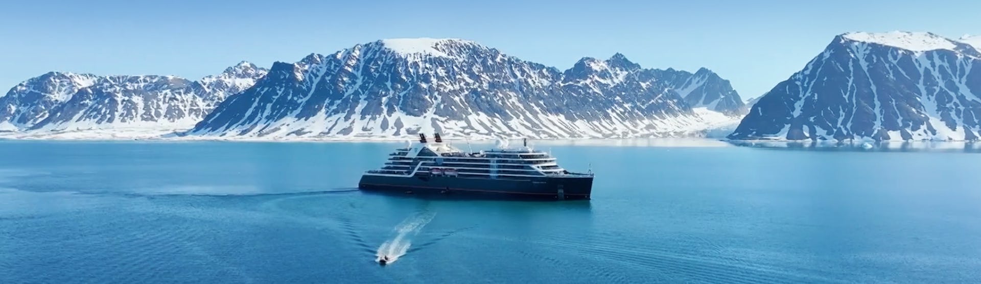 Seabourn Venture sailing in Antarctica