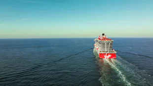 Valiant Lady at Sea