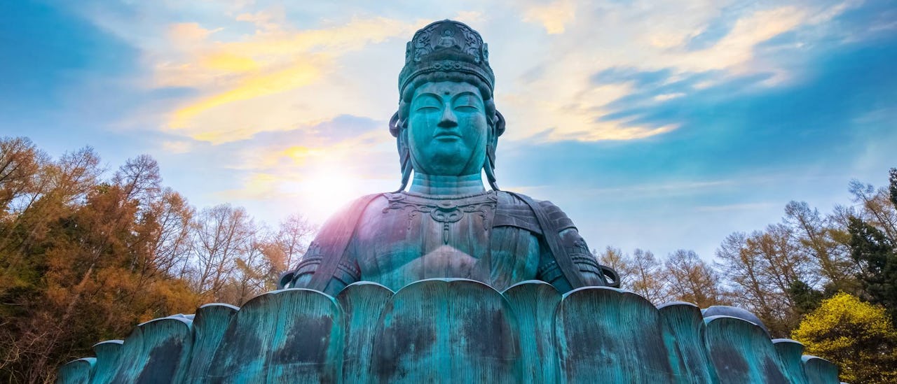 Big Buddha - Showa Daibutsu in Aomori, Japan