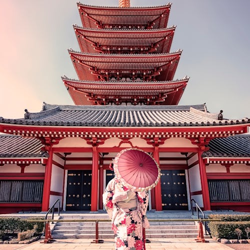Senso-ji temple in Asakusa, Tokyo, Japan
