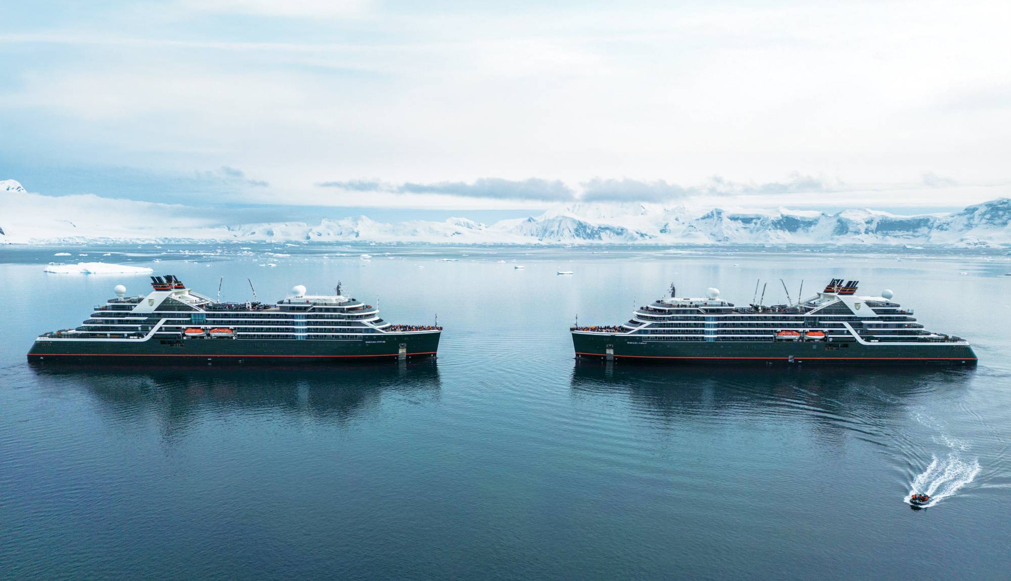 Seabourn - Seabourn Venture and Seabourn Pursuit in Antarctica