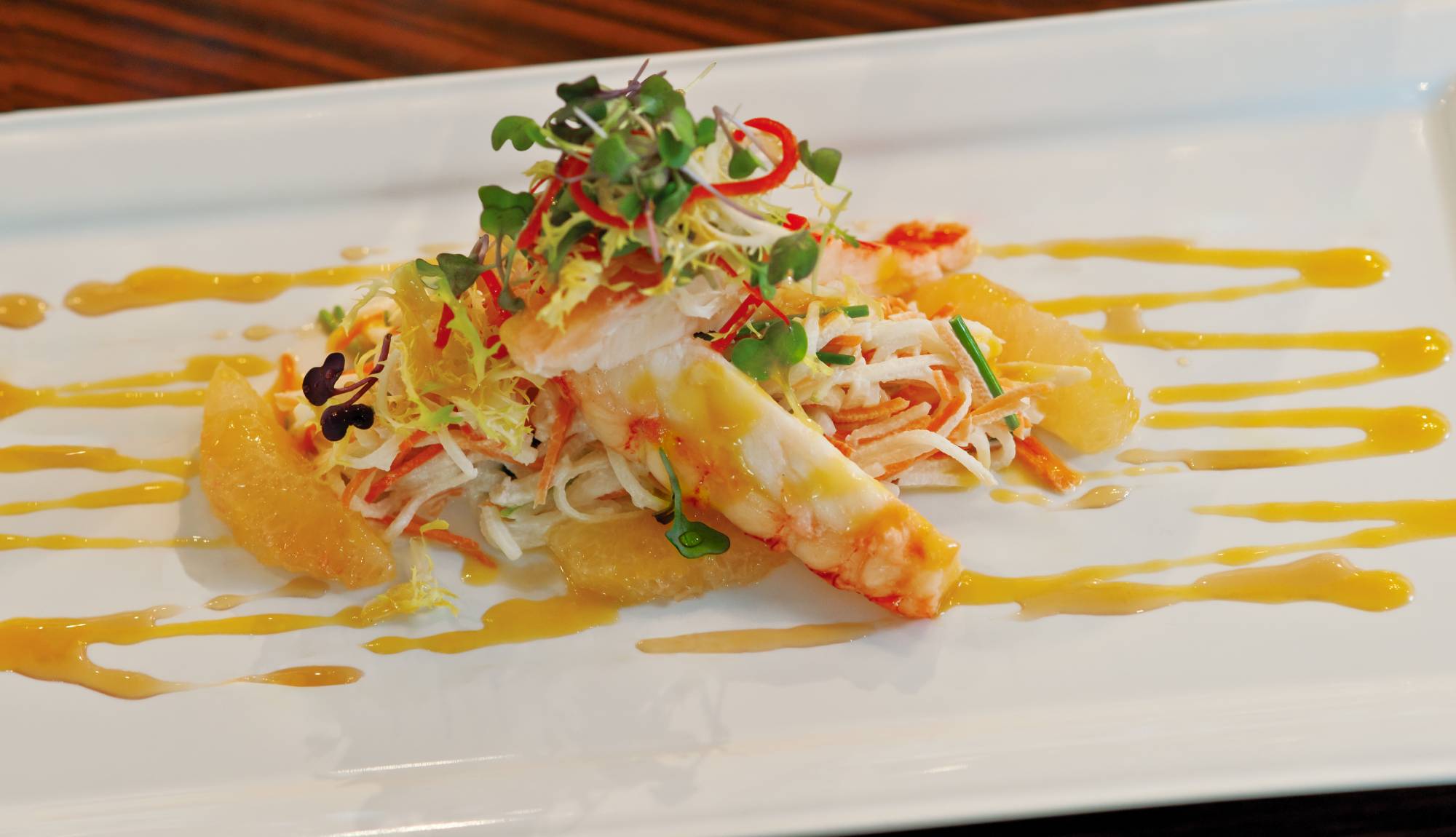 Royal Caribbean - Dining - Chef's Table Lobster Salad