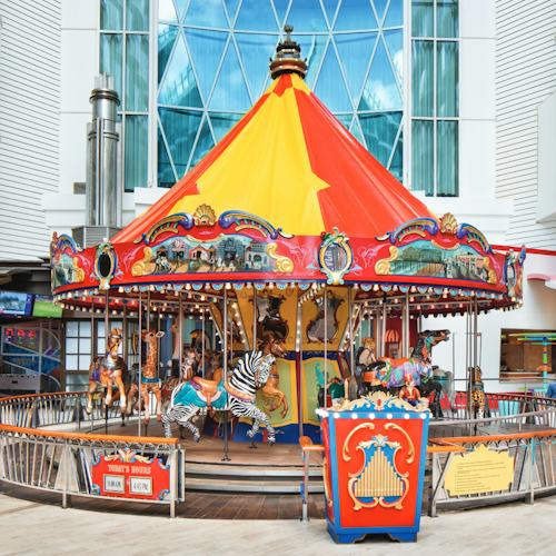 Royal Caribbean - Allure of the Seas - Boardwalk Carousel