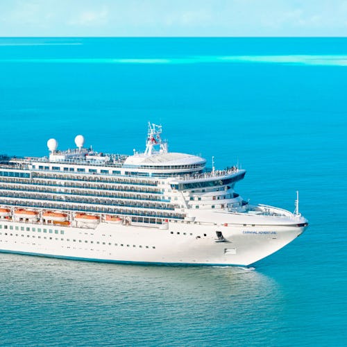 Carnival Adventure at Sea