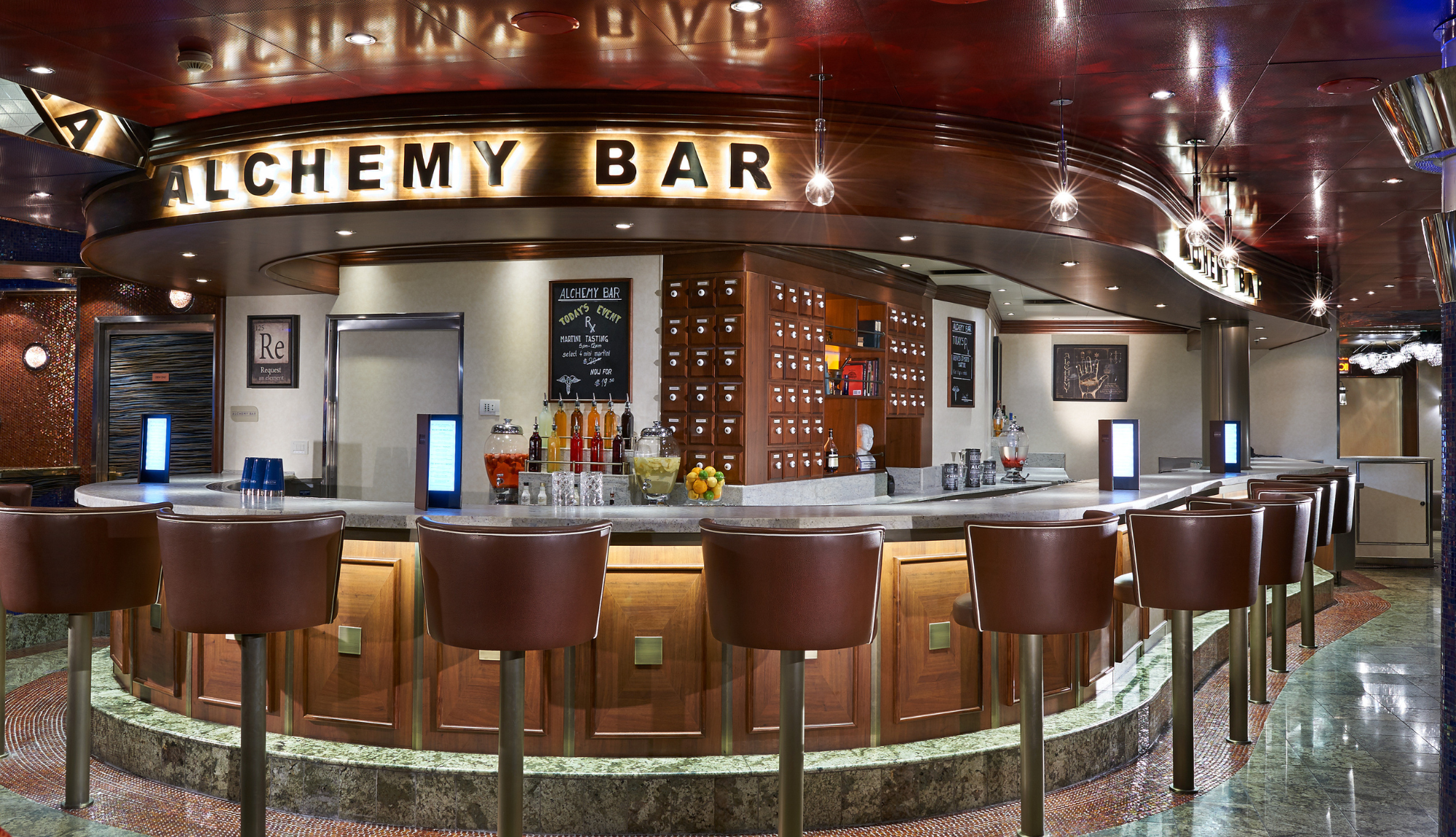 Alchemy Bar onboard Carnival Dream