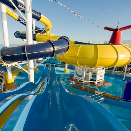 Carnival Waterworks, waterslides onboard Carnival Dream