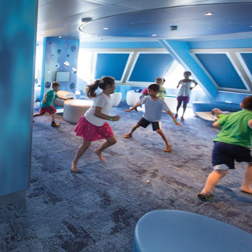 Children playing at Camp Ocean kids club