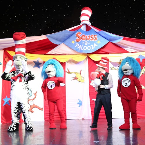 Seuss at Sea Palooza on stage