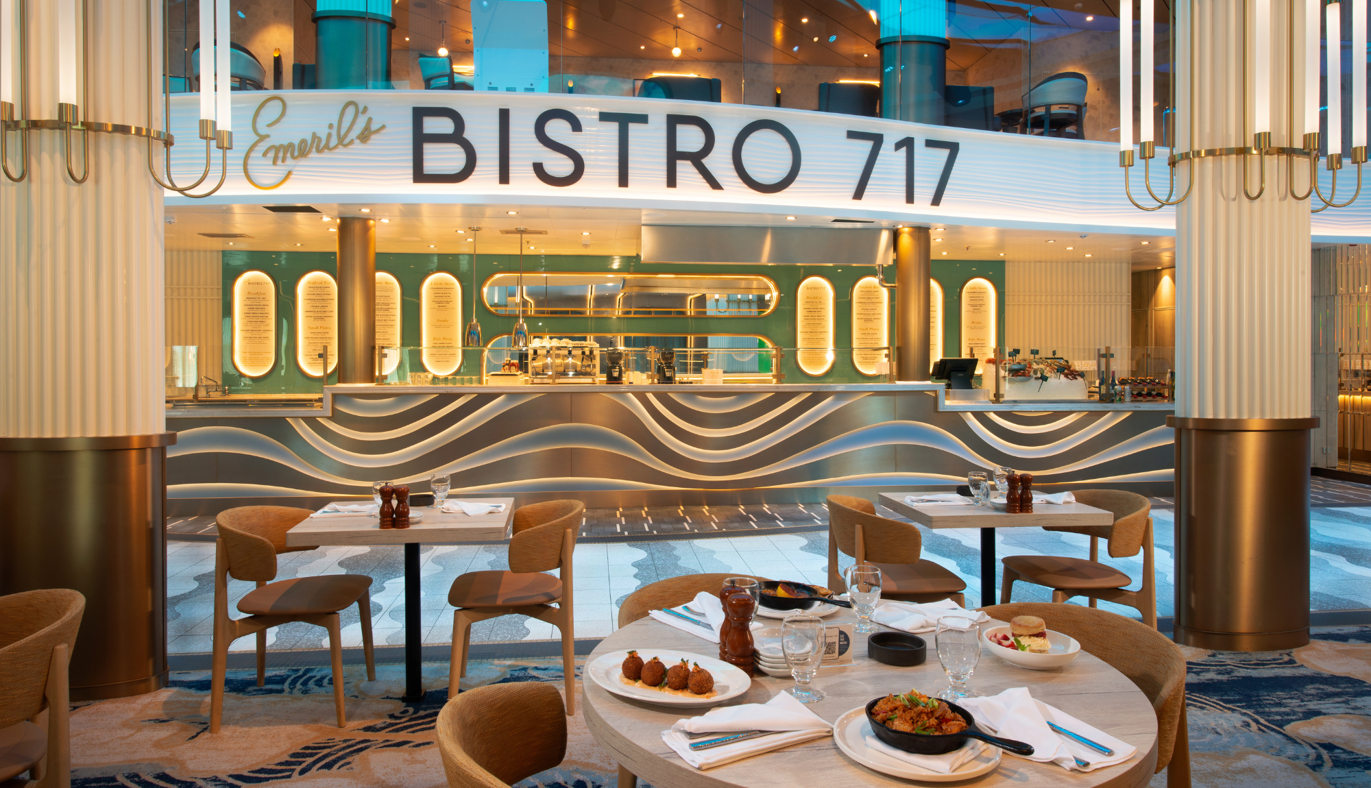 Emerils Bistro onboard Carnival Jubilee