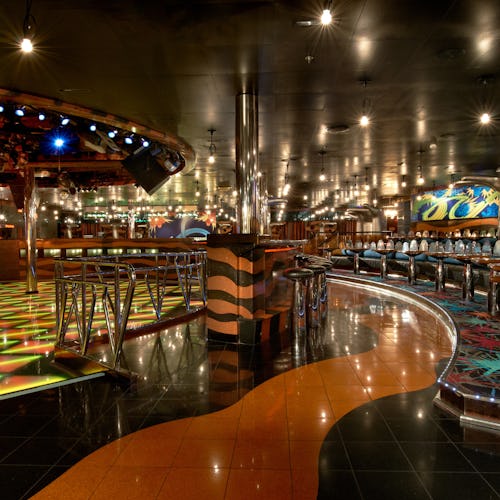 Hot & Cool Nightclub onboard Carnival Liberty