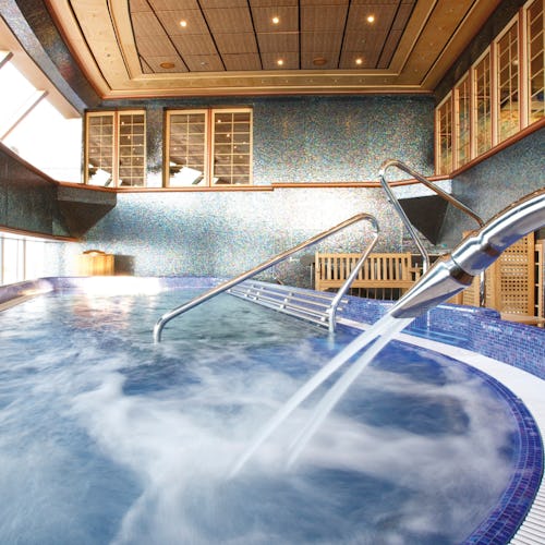 Pool at Cloud 9 Spa onboard Carnival Cruise Line