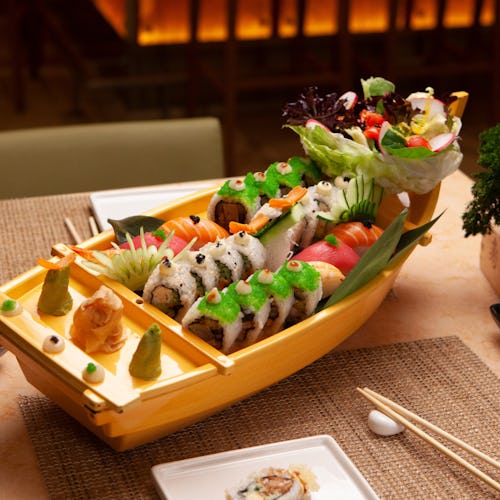 Sushi boat from Bonsai Sushi