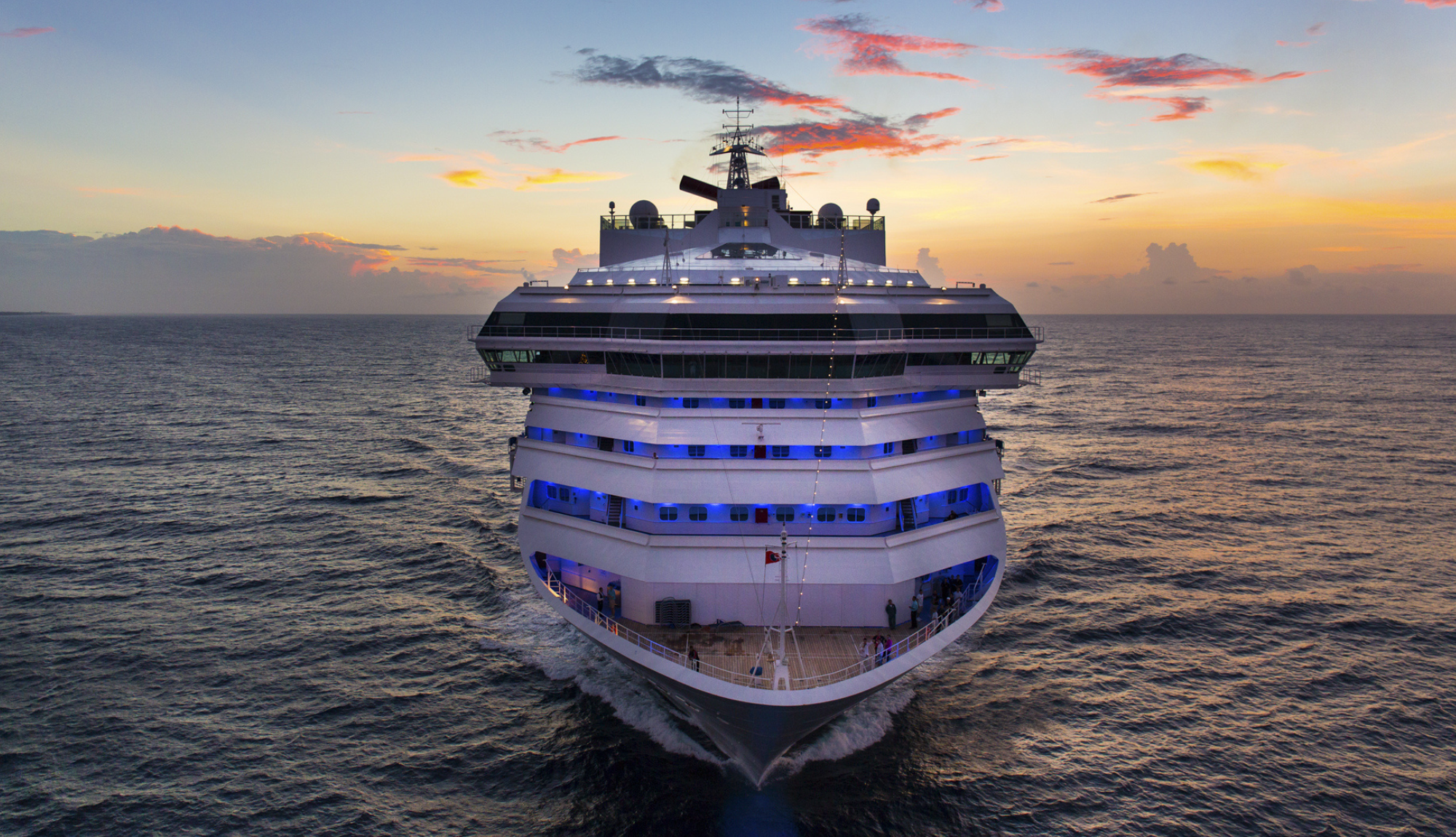 Front view of Carnival Sunshine