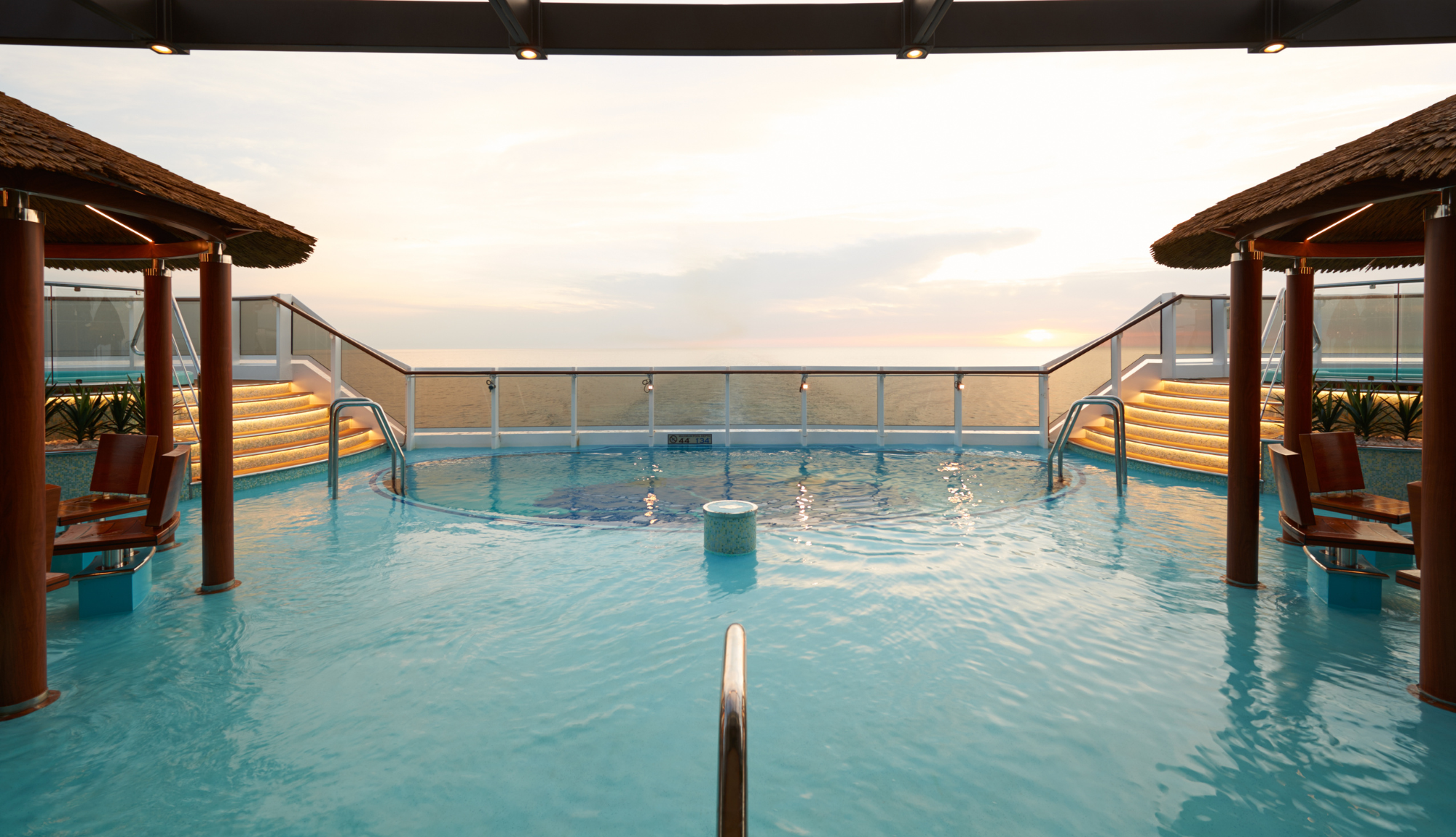 Infinity pool overlooking the sea