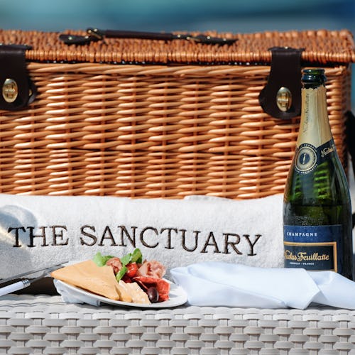 Hamper for Princess guests in the Sanctuary