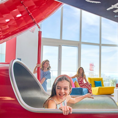 A family in a suite on Royal Caribbean