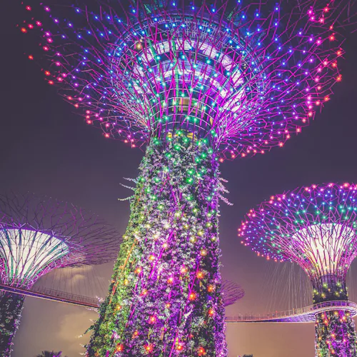 Gardens by the Bay in Singapore