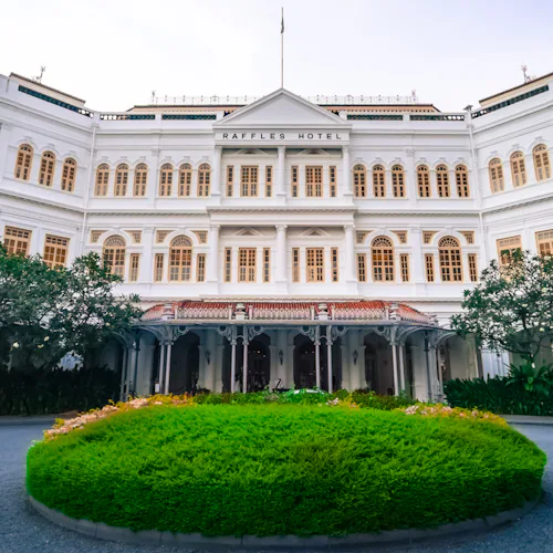 Raffles Hotel in Singapore, home of the Singapore Sling