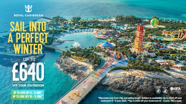Royal Caribbean Flash Sale - Savings of up to £640