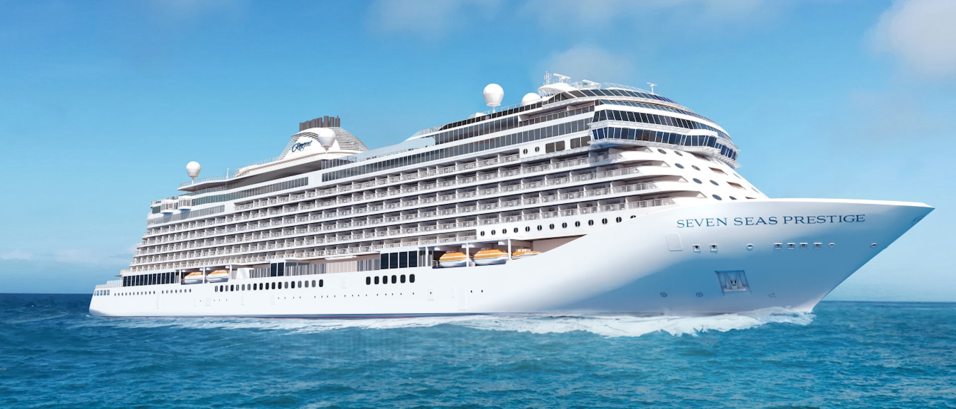 Regent Seven Seas Prestige at sea