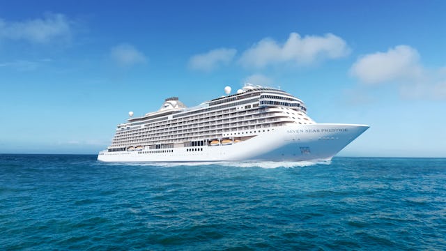 Regent Seven Seas Prestige at sea