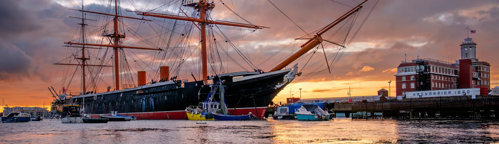Portsmouth harbour sailings from the UK
