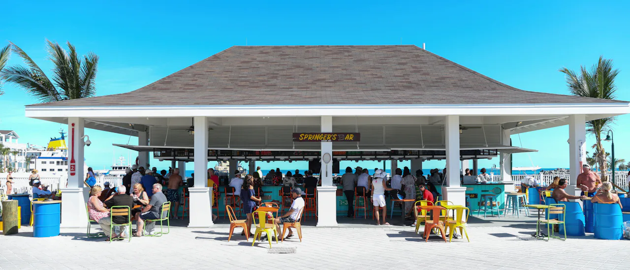 Springer's Bar on Ocean Cay MSC Marine Reserve