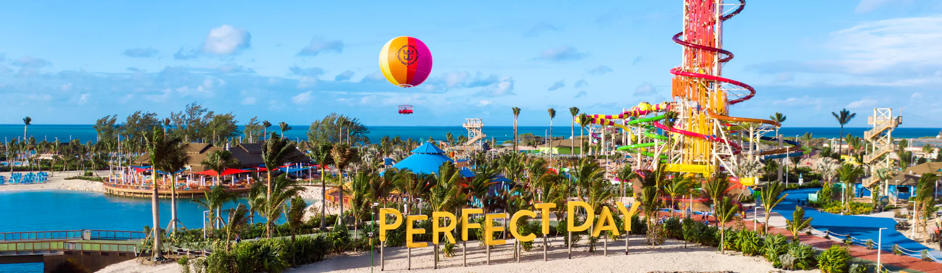 Welcome to Perfect Day CocoCay, Royal Caribbean's private island in the Bahamas.