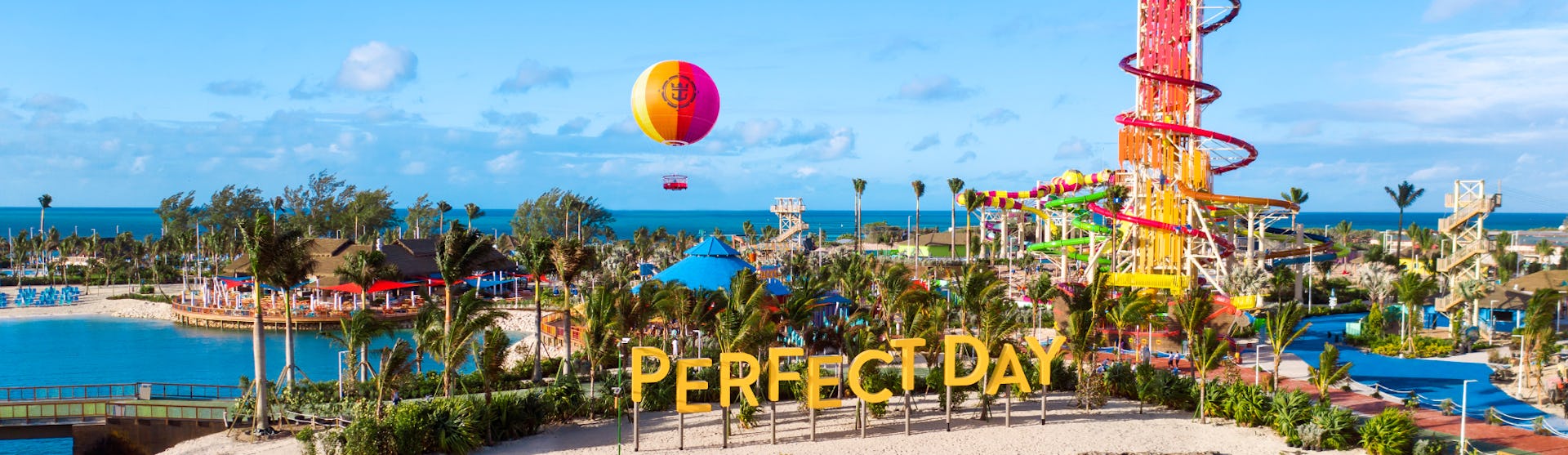 Welcome to Perfect Day at CocoCay, Royal Caribbean's private island in the Bahamas.