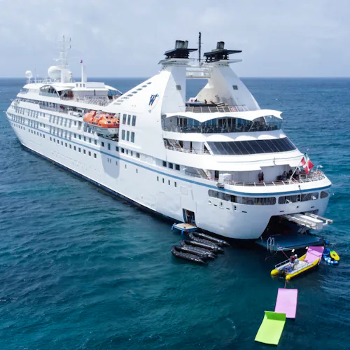 Windstar Cruises Star Breeze sailing year round in Tahiti