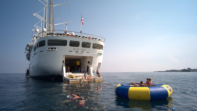 Windstar Cruises - Wind Surf Swim Platform