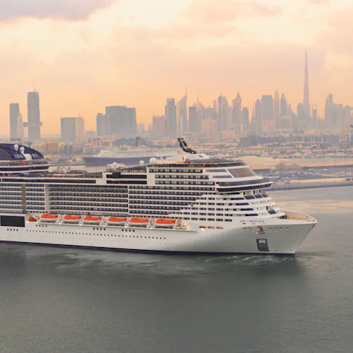 MSC Virtuosa sailing from Dubai as part of a Grand Prix package