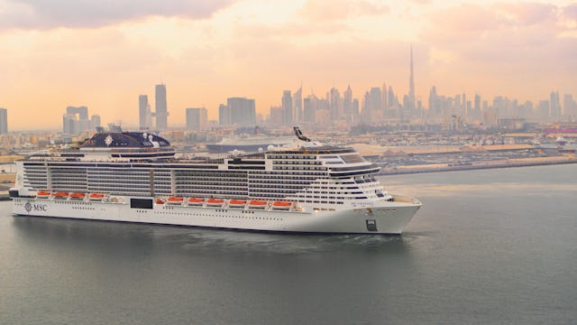 MSC Virtuosa sailing from Dubai as part of a Grand Prix package
