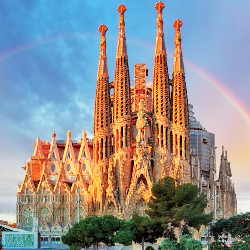 The Sagrada Familia in Barcelona a highlight of any Paramount Cruises package