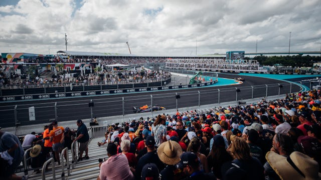 Miami Grand Prix South Beach Grandstand View